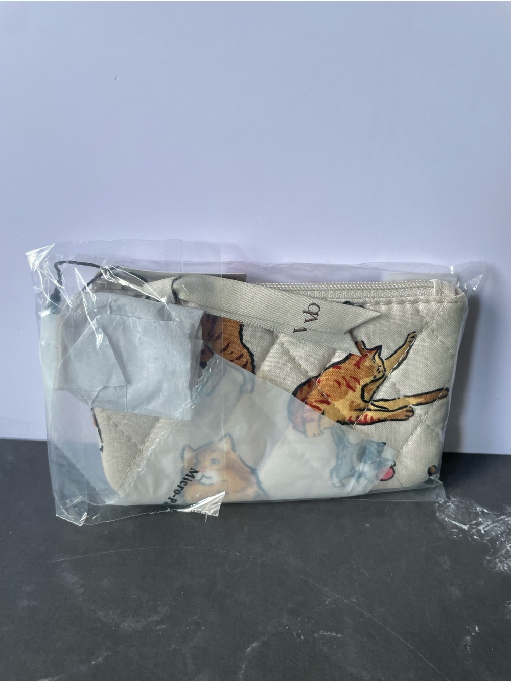 NWT Vera Bradley Zip ID Case with Key Ring in A Cat’s Life 🐈 - Picture 8 of 8